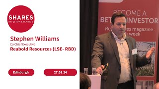 Reabold Resources LSE RBD  Stephen Williams Co Chief Executive [upl. by Willy224]