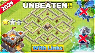 New Best Th11 Base 2024  Town Hall 11 Th11 WarCwlFarming Base With Links  Clash Of Clans [upl. by Yattirb642]