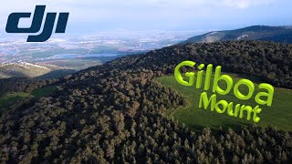 Mount Gilboa Israel 27K DJI Mavic Mini footage Гора Гильбоа Израиль [upl. by Munmro]