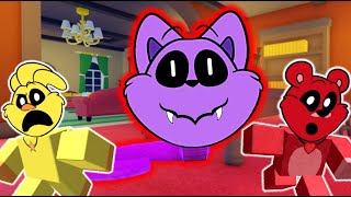 Catnap From Smiling Critters Transforms Into A Snake  Roblox  Poppy Playtime Chapter 3 [upl. by Atinrev640]