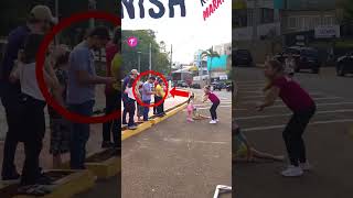 Kids Run to Hug Mom at Marathon Finish But She Has a Goal shorts [upl. by Matazzoni265]