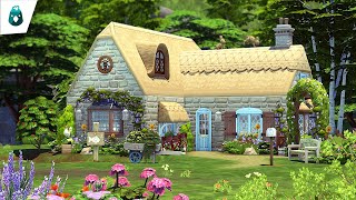 COUPLES COTTAGE CORE HOME 🌺💕  The Sims 4 Cottage Living Speed Build [upl. by Aeiram]