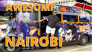 Awesome 🇰🇪 NAIROBI Streets  🇰🇪 Kenyan Matatu Vibes [upl. by Nytsirk970]