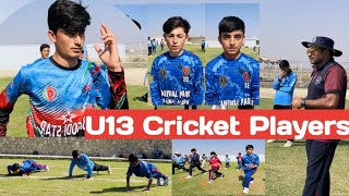 U13 Cricket Process in Khost Afghanistan 2024 [upl. by Suinuj]