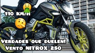 Verdades que duelen de la VENTO NITROX 250 T3 🤮 peor que DINAMO [upl. by Cnut]