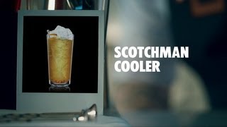 SCOTCHMAN COOLER DRINK RECIPE  HOW TO MIX [upl. by Stiles]