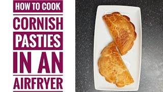 AIRFRIED CORNISH PASTIESHow to cook Cornish pasty in an AirfryerTower T17039 Airfryer [upl. by Nevetse176]