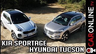 Kia SPORTAGE e Hyundai TUCSON  SÃO assim tão IGUAIS Review Portugal [upl. by Raamaj180]