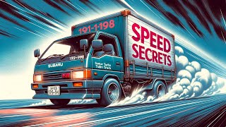 Top Speed Subaru Sambar Turbo Kei Truck 9198 Want 130kmh amp Comfortable Cruising 100110kmh [upl. by Jami]