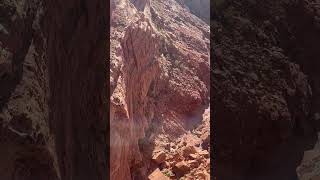 Backflip off cliff in Moab Utah with Rope Swing Moab youtubeshorts flip adrenaline moab utah [upl. by Antonina]