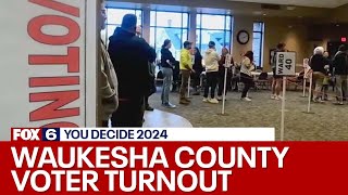 Waukesha County election turnout GOP wins Harris support  FOX6 News Milwaukee [upl. by Arerrac]