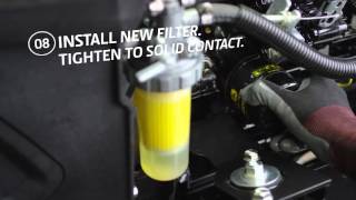 How To Change Your Engine Oil and Filter  1025R  John Deere Tips Notebook [upl. by Duthie]