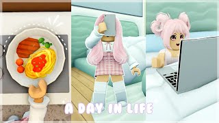 a day in life of an office worker  livetopia RP  roblox [upl. by Artep]