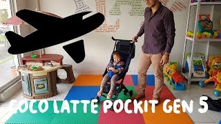 Review Stroller Coco Latte Pockit Gen 5 Cocok Untuk Travelling [upl. by Gallard]