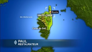 Corse une fausse alerte au tsunami provoque la grogne dun restaurateur [upl. by Yerffoeg]