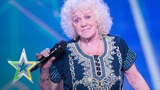 81yearold Evelyn stuns the judges  Auditions Week 1  Ireland’s Got Talent 2018 [upl. by Kong]