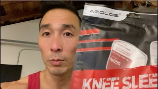 Aeolos Knee Sleeves Review amp Demonstration [upl. by Conlan]