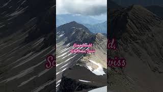 Schilthorn gimmelwald swissmountains mountains travel vlog nature vlogger beautiful swiss [upl. by Brentt119]