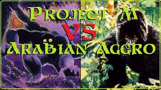 Nordic Warrior Cup 2 Round 4 Arabian Aggro VS Project M  Old School Magic [upl. by Nimsay]