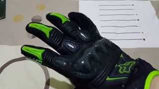 Unboxing  Fox Bomber Gloves Green [upl. by Sudoeht]