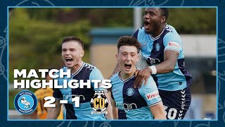 HIGHLIGHTS  Wycombe 2  1 Cambridge [upl. by Nathanael]