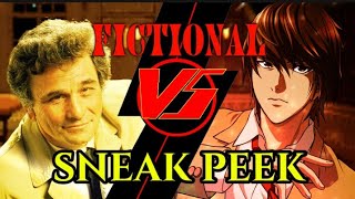 Detective Columbo vs Light Yagami Columbo vs Death Note  FICTIONAL VERSUS SNEAK PEEK [upl. by Ylra]