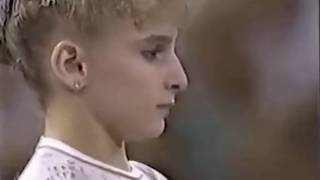 Shannon Miller wins SILVER in Balance Beam final at 1992 Olympics [upl. by Lulu]