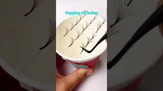 Do you like Popping off lashes  Try it and enjoy it 🧸 [upl. by Irish368]