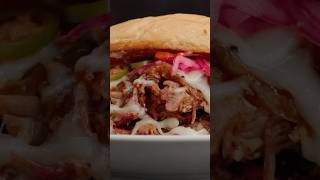 Make a DELICIOUS Pulled Beef Sandwich bbq recipe [upl. by Bluma]