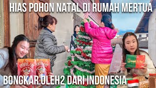 HIAS POHON NATAL BARENG KELUARGA amp BONGKAR OLEH2 DARI INDONESIA [upl. by Chastity]