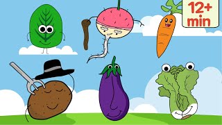 Vegetable Soup Song More Kids Songs  English Tree TV [upl. by Schreiber311]