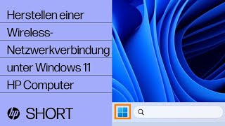 WirelessNetzwerkverbindung manuell unter Windows 11 herstellen  HP Computer  HP Support [upl. by Gustin]