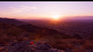 Sunset at Dobbins Lookout Phoenix AZ [upl. by Jamnis]