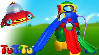 🎁TuTiTu Builds a Slide  🤩Fun Toddler Learning with Easy Toy Building Activities🍿 [upl. by Katzen]