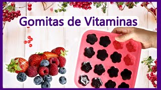 GOMITAS SALUDABLES 🍒🍓🍇 de Zumo de Frutas Sin azúcar [upl. by Neyuh215]