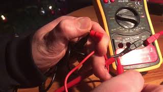 How to performe a continuity test with Revolt Digital Multimeter testing a cable with multimeter DIY [upl. by Dihahs]