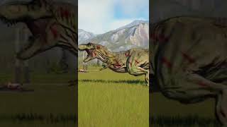 TREX VS ESTEGOSSAURO  Jurassic World Evolution 2 [upl. by Reitrac979]