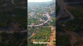 Nea Epidavros 4kdrone explore Peloponnese  discover greece [upl. by Benyamin696]