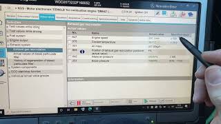 E350Cdi 2012 C207 EGR Actuation from Xentry Fail [upl. by Venezia793]