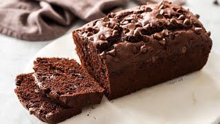 Chocolate Banana Bread Recipe Easy and delicious [upl. by Asilrac370]