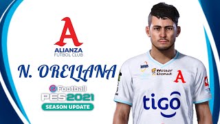 PES 2021  NARCISO ORELLANA ALIANZA FC ECNOP98 [upl. by Bevon]