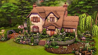 Country Family Cottage  The Sims 4 Speed Build [upl. by Rogerio]