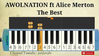 AWOLNATION  ft Alice Merton  The Best  melodica singing [upl. by Inafets]