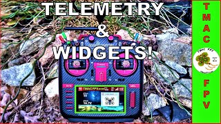 RadioMaster TX16S TELEMETRY and WIDGETS [upl. by Jewell]