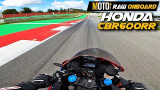 Honda CBR600RR  RAW Onboard  Autódromo do Algarve [upl. by Matias]