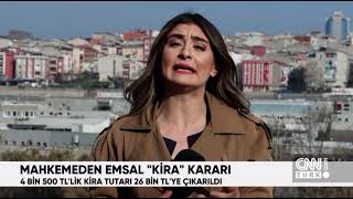 CNN Türk Ana Haber Bülteni  Mahkemeden Emsal Kira Kararı  Av Gizem Gonce [upl. by Eiba130]