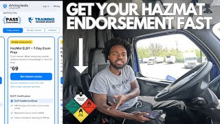 How to get your Hazmat endorsement 2024 New Requirement [upl. by Maretz384]