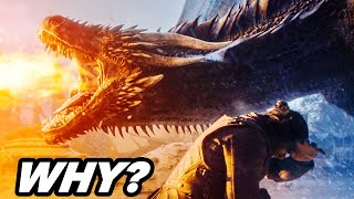 This is why Drogon didnt kill Jon and why he melted the iron throne [upl. by Norton]