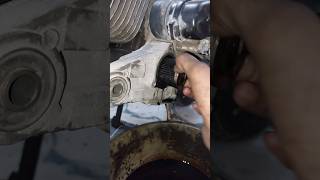 oil filter remove 🔥 youtube mechanical trendingreels [upl. by Aisauqal]