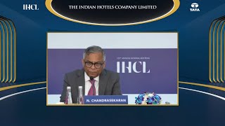 Tata  The Indian Hotels Company Ltd Taj Hotels AGM 2024  IHCL Annual General Meeting FY 2324 [upl. by Albemarle297]